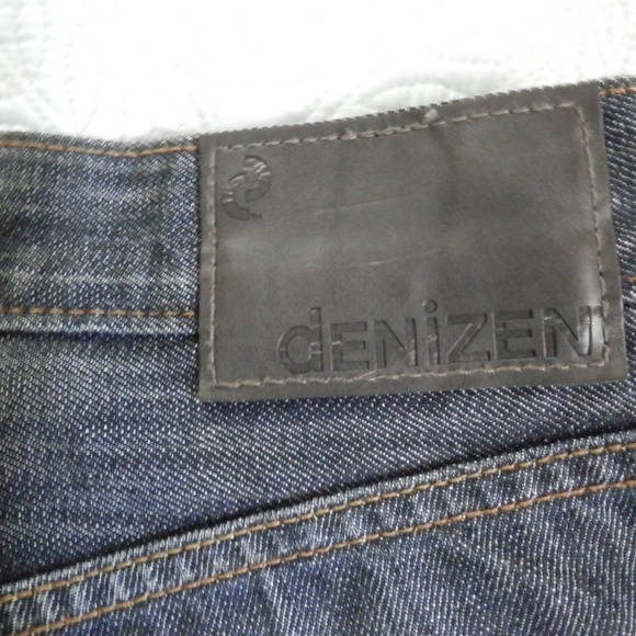 MENS DENIZEN BY LEVI 218 SLIM STRAIGHT JEANS - Picture 7 of 9